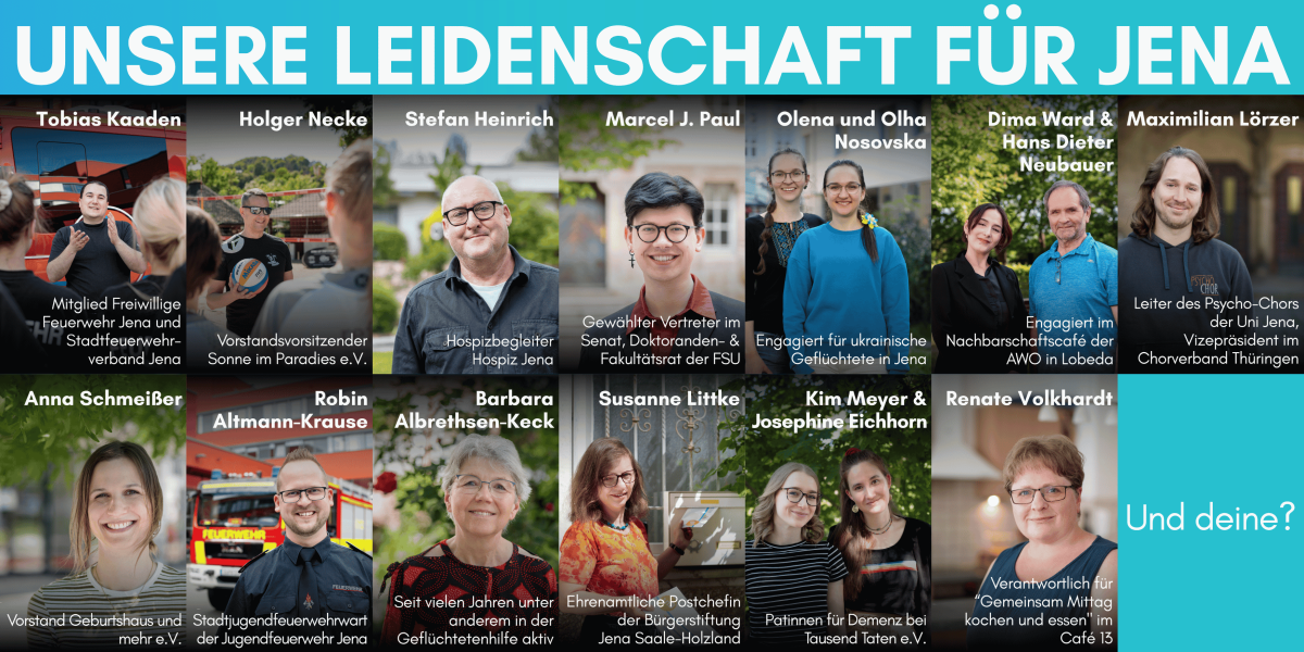 Unsere Leidenschaft für Jena