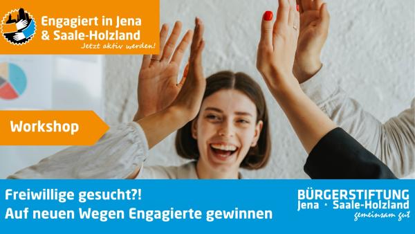 Workshop: Freiwillige gesucht